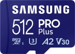 Karta pamięci Samsung microSDXC 512 GB PRO Plus 2023 (180/130MB/s) + Czytnik  2