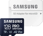 Karta Pamięci Samsung microSDXC 128GB PRO Ultimate 2023 (200/130MB/s) + Adapter