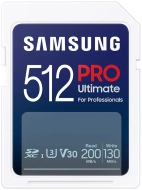 Karta pamięci Samsung SDXC PRO Ultimate 2023 512 GB V30 U3 UHS-I (200 MB/s)