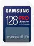 Karta pamięci Samsung SDXC PRO Ultimate 2023 128 GB V30 U3 UHS-I (200 MB/s) + czytnik SD