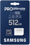 Karta pamięci Samsung microSDXC PRO Ultimate 2023 512 GB A2 V30 U3 UHS-I (200 MB/s) + adapter SD