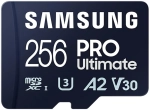Karta pamięci Samsung microSDXC PRO Ultimate 2023 256 GB A2 V30 U3 UHS-I (200 MB/s) + czytnik microSD