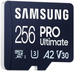 Karta pamięci Samsung microSDXC PRO Ultimate 2023 256 GB A2 V30 U3 UHS-I (200 MB/s) + czytnik microSD