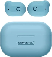 Słuchawki Bluetooth Somostel Earbuds J58 TWS niebieskie 