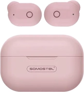 Słuchawki Bluetooth Somostel Earbuds J58 TWS różowe