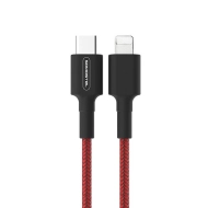 Kabel USB iPhone 3.6A Somostel 1m czerwony POWER DELIVERY SMS-BW05 PD