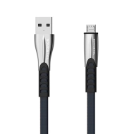 Kabel USB Micro 2.4A Quick Charger 1 m Somostel POWERLINE SMS-BW02 niebieski