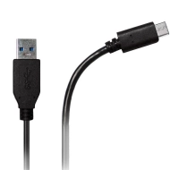 Kabel USB-A - USB-C 1 m Azuri czarny
