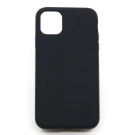 Etui silikonowe 4Mobee do Apple iPhone 12 Mini czarne