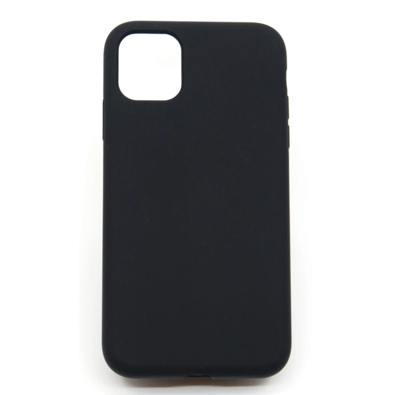 Etui silikonowe 4Mobee do Apple iPhone 12 Mini czarne
