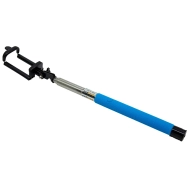 Selfie stick Bluetooth niebieski 