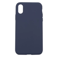 Etui silikonowe do Apple iPhone XR 4Mobee granatowe