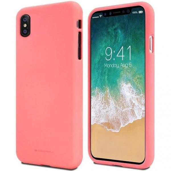 Etui do iPhone 15 Pro Mercury Jelly Case różowe
