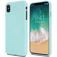 Etui do iPhone 15 Pro Mercury Soft Feeling miętowe