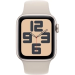 Apple Watch SE 2 (2023) GPS 40mm koperta aluminiowa Starlight + pasek Starlight Sport Band M/L
