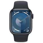 Apple Watch Series 9 GPS z kopertą 41mm z aluminium w kolorze północy z paskiem sportowym S/M w kolorze północy