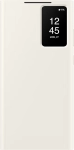 Etui Samsung Smart View Wallet Case do Galaxy S23 Ultra kremowe