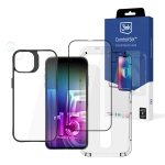Zestaw do ochrony iPhone 15 Pro - 3mk Comfort Set 4 in 1