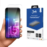 Nietłukące szkło hybrydowe na iPhone 15 Pro - 3mk FlexibleGlass