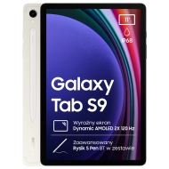 Samsung Galaxy Tab S9 11" Wi-Fi 12/256 GB Rysik S-Pen Beżowy - Beige