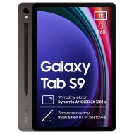 Samsung Galaxy Tab S9 11" Wi-Fi 12/256 GB Rysik S-Pen Grafitowy - Graphite