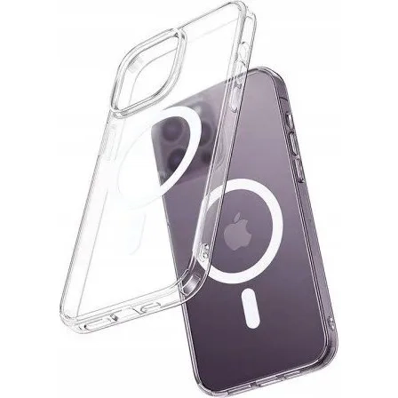 Etui magnetyczne do iPhone 15 Plus Mcdodo przezroczyste