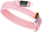 Kabel USB-C do lightning Mcdodo 36 W z wyświetlaczem różowy