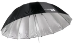 Parasol paraboliczny srebrny Quadralite Space 150 cm