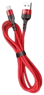 Kabel USB-A - USB-C 1 m 3 A  USAMS czerwony
