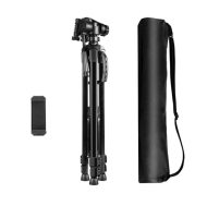 Statyw / Tripod z głowicą 3D 360 + uchwyt na telefon Puluz PU3096B