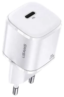 Ładowarka sieciowa USB-C 20 W USAMS biała