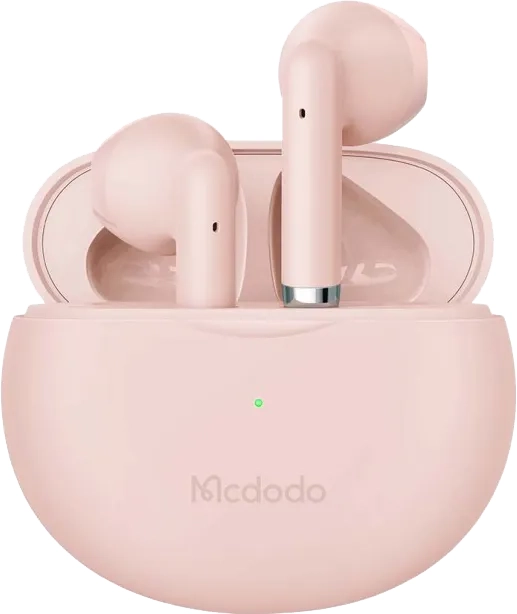 Słuchawki Bluetooth 5.0 TWS Mcdodo różowe