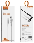 Kabel USB-A - Lightning 3.1 A 1 m Somostel biały