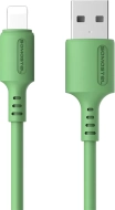 Kabel USB-A - Lightning 3 A Quick Charger Somostel zielony