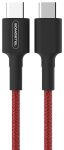 Kabel USB-C - USB-C 1 m 18 W Somostel czerwony