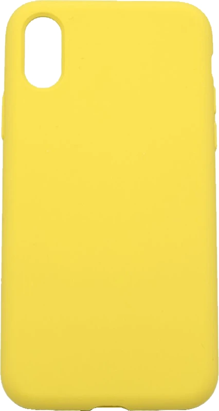 Etui-silikonowe-4Mobee-do-Apple-iPhone-XS-Max-zolte-1.webp