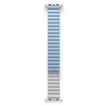 Pasek UNIQ Revix do Apple Watch Series 1/2/3/4/5/6/7/8/9/SE/SE2/SE3Ultra/Ultra 2 42/44/45/49mm Reversible Magnetic Biało-niebieski