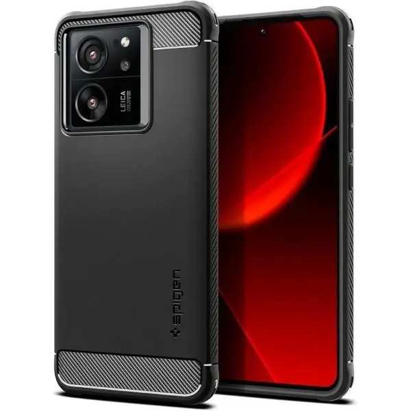 Etui do Xiaomi 13T/13T Pro Spigen Rugged Armor czarne