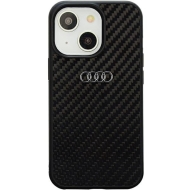 Audi Carbon Fiber iPhone 14 / 15 / 13 6.1" czarny/black hardcase AU-TPUPCIP14-R8/D2-BK