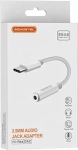 Adapter USB-C - Jack 3.5 mm Somostel biały
