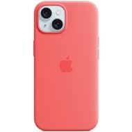 Etui Apple MT0V3ZM/A iPhone 15 / 14 / 13 6.1" MagSafe różowy/guava Silicone Case