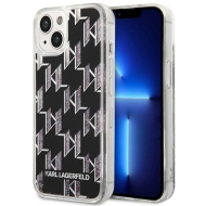 Karl Lagerfeld KLHCP14MLMNMK iPhone 14 Plus / 15 Plus 6,7" hardcase czarny/black Liquid Glitter Monogram