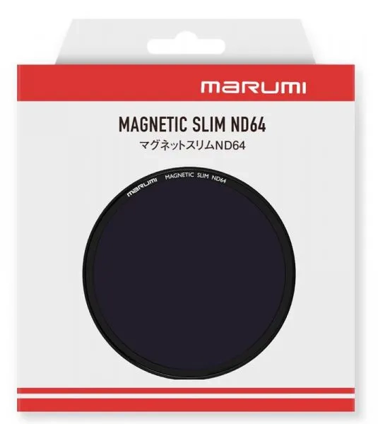 Filtr szary ND Marumi Magnetic Slim ND64 77 mm