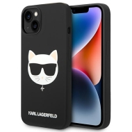 Karl Lagerfeld KLHMP14MSLCHBK iPhone 14 Plus / 15 Plus 6,7" hardcase czarny/black Silicone Choupette Head Magsafe
