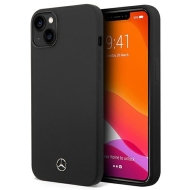 Mercedes MEHCP14SSILBK iPhone 14 / 15 / 13 6.1" czarny/black hardcase Silicone Line