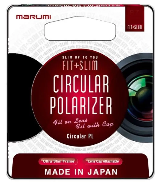 Filtr polaryzacyjny kołowy Marumi Fit+Slim Circular PL 72 mm