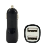 Ładowarka samochodowa do telefonu 2x USB VEGA czarna