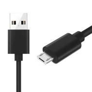 Kabel USB-A - microUSB QC 2A 1,5 m 4mobee czarny