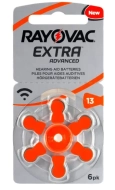 Bateria do aparatów słuchowych Rayovac Extra Advanced 13 (6 sztuk)