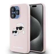 Etui Karl Lagerfeld iPhone 15 Pro 6.1" różowy